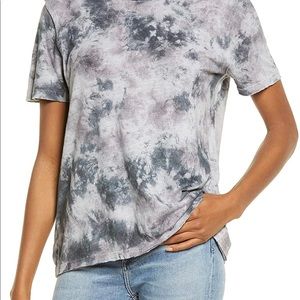 Free People Riptide Tie-Dye Short Sleeve Shirt
